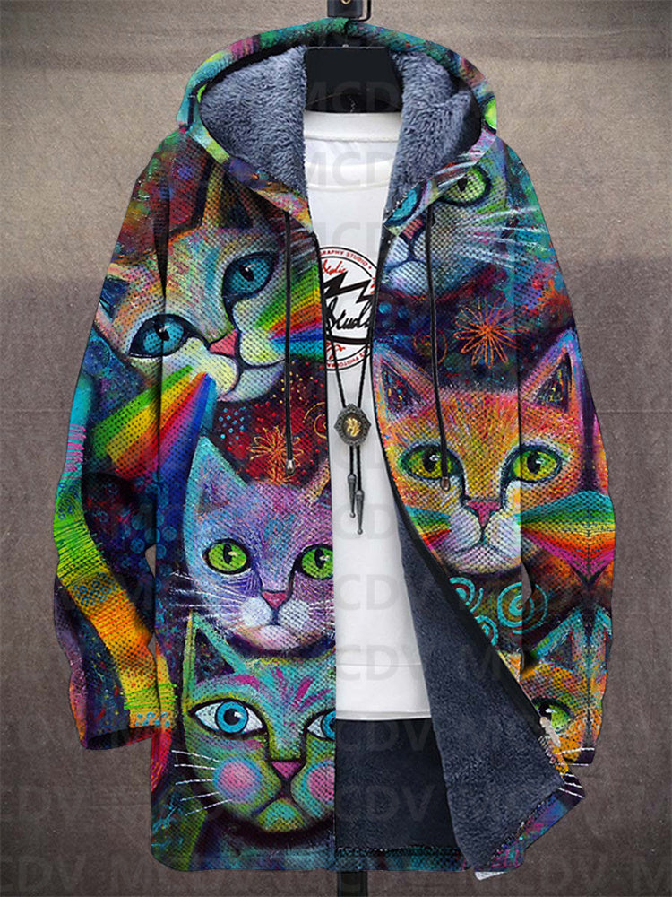 ROWLAND | Cárdigan con Capucha Artístico